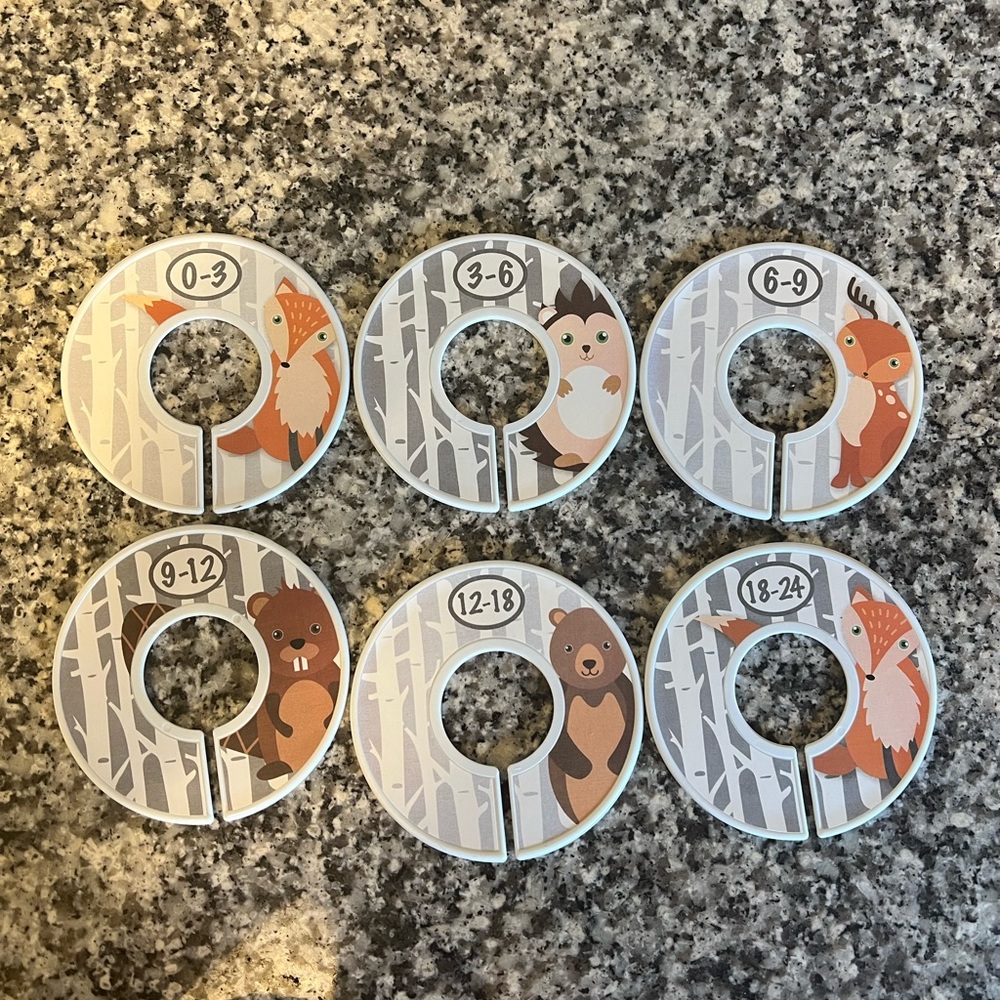 Woodland Closet size dividers